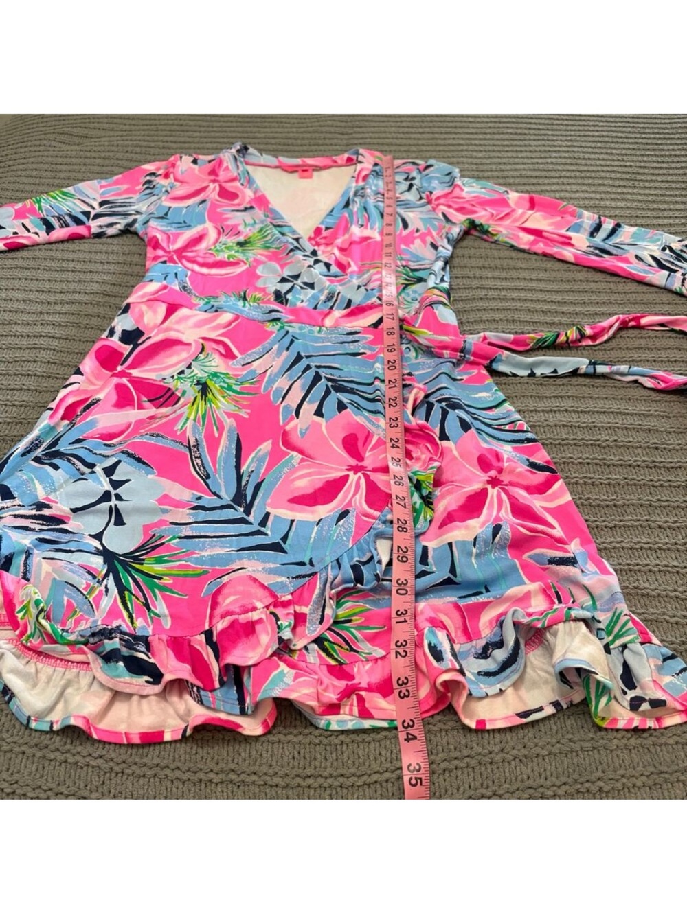 Lilly Pulitzer JessaLynne Romper cockatoo pin pretty in pink size medium - Picture 6 of 9